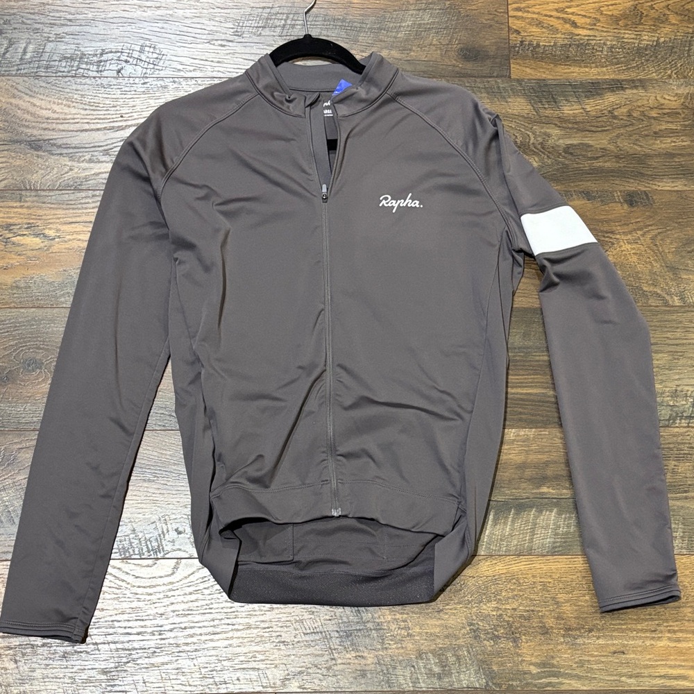 Rapha Dark Gray Performance Cycling Jacket - image 1